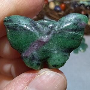 Ruby Zoisite Butterfly